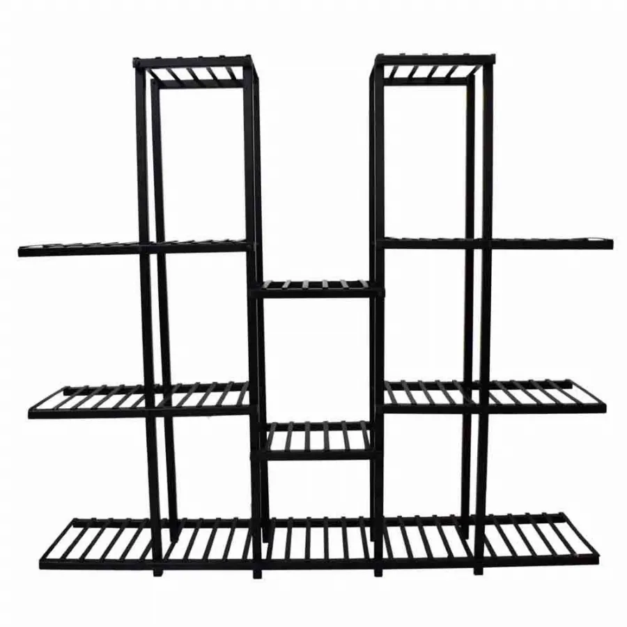 Pots Stand Of Iron Frame Seventeen Station Iron Stand view 4