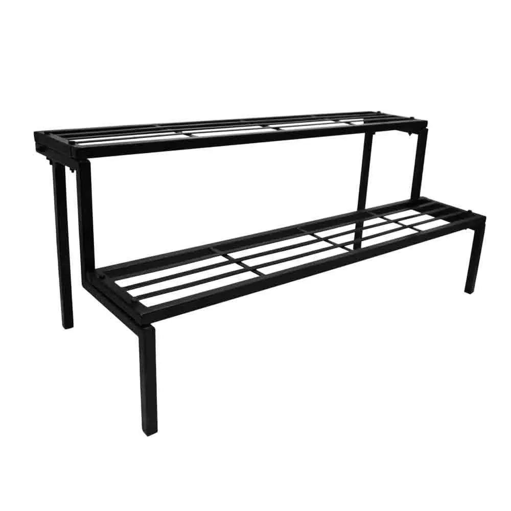 Pots Stand Of Iron Frame Two Step Iron Stand view 2