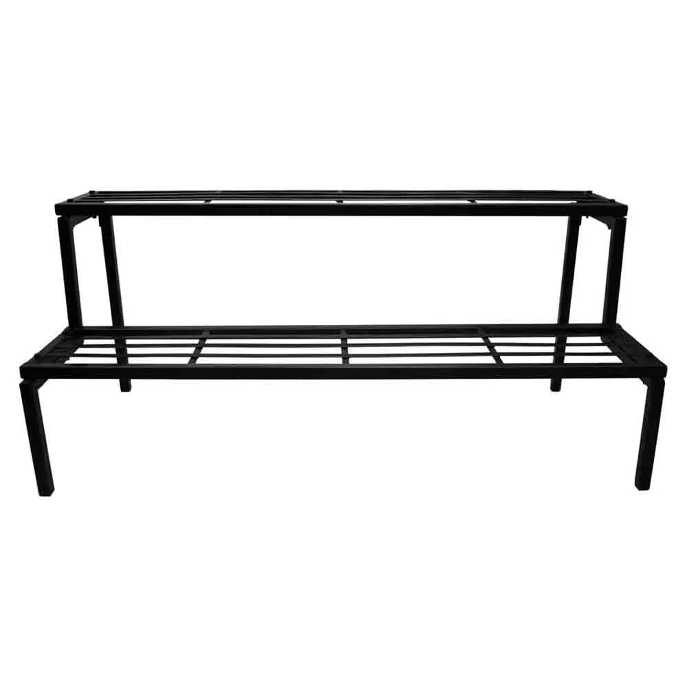 Pots Stand Of Iron Frame Two Step Iron Stand